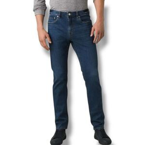 NWT - prAna Jeans Men's Size 28x32 Hillgard Slim Jean in Medium Ozone Wash‎